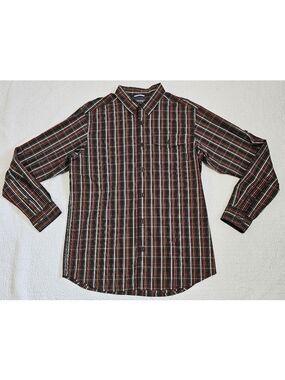 Columbia Lightweight Back Vented Omni Wick Plaid Button Down Shirt